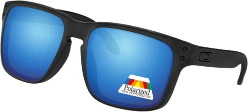 Vista 7 de Bwake Lentes de Repuesto para Oakley Holbrook XL Gafas de Sol OO9417 - Azul Hielo POLARIZADO