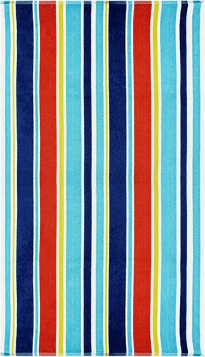Vista 11 de Toallas de playa lujoso Collection Jacquard algodón Azul Océano