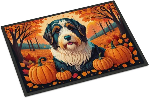 Vista 9 de Caroline's Treasures DAC1041MAT - Tapete de algodón de Tulear para puerta delantera, 18 x 27 pulgadas, para interiores y exteriores, para entrada