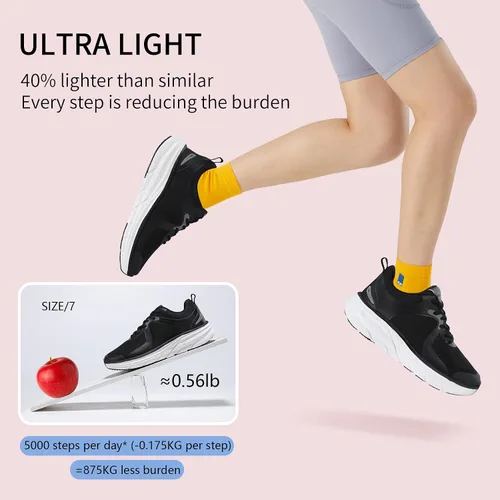 Vista 5 de OXOMOCA Wide Shoes for Men, Zero Drop Running Shoes Lightweight Breathable Neutral Cushioned Mens Wide Width Sneakers Tennis Wide Toe Box
