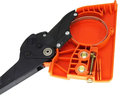 Vista 4 de Cubierta de piñón de embrague, cadena y mango de freno para motosierras Husqvarna 136 136LE 137 137E 141 141LE 142 142E, sustituye a 530054802