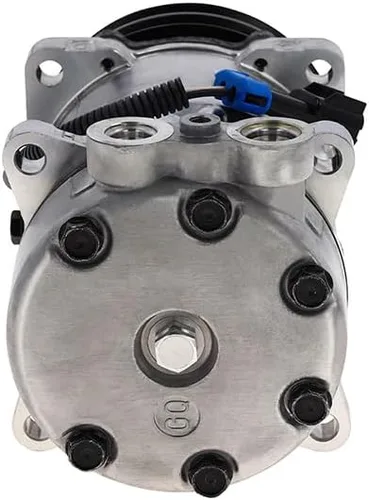 Vista 4 de Compresor de A/C SD7H15 para Kenworth T200 / Peterbilt 200, 310, 320 - OEM # 4041 4696 F696003231 2602742C91 F696001321 F696002231 QR