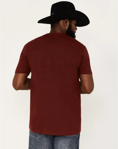 Vista 4 de Cinch Camiseta con logotipo de Lead This Life para hombre