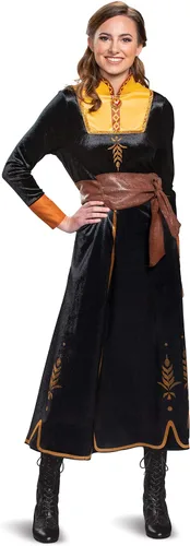 Vista 4 de Disguise Disfraz de Disney Anna Frozen 2 Deluxe para adulto