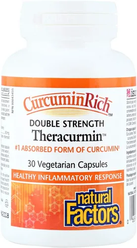 Vista 4 de Suplemento Curcumina Natural Factors CurcuminRich Theracurmin de doble fuerza 0.0021 oz, 4543, 1, 1