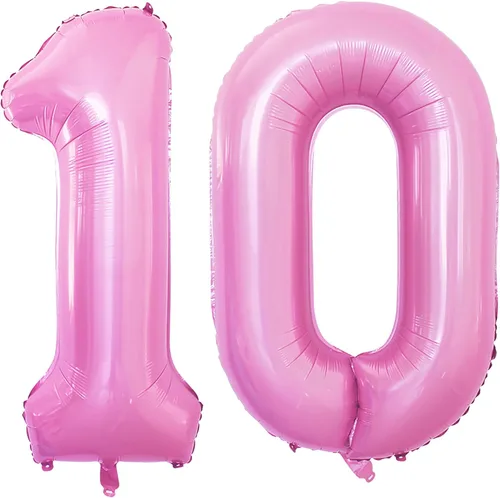 Vista 80 de Goer, conjunto de globos de papel aluminio para decoraciones de cumpleaños, globos de las letras de feliz cumpleaños y de números Oro
