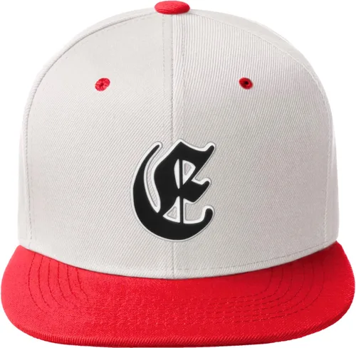 Vista 1513 de Daxton Gorra clásica con visera de billete plano con letras del alfabeto inglés antiguo de la A a la Z