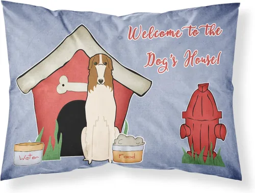 Vista 239 de Caroline's Treasures BB2515PILLOWCASE Between Friends Appenzeller Sennenhund - Funda de almohada de tela estándar, ligera, súper suave, fácil