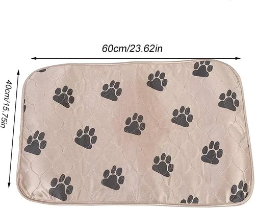 Vista 2 de Almohadillas reutilizables para orina de perro, almohadillas de entrenamiento impermeables para perros, alfombrilla de orina para mascotas, perros
