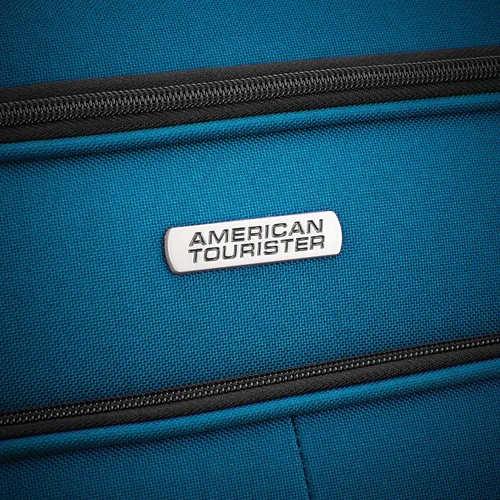 Vista 8 de American Tourister Pop Max - Maleta con ruedas giratorias Verde azulado 115358-2824