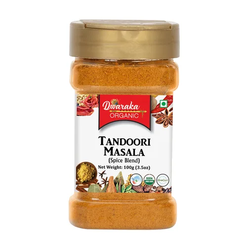 Vista 6 de Dwaraka Orgánico - Chana Masala, 3.5oz, saludable, orgánico, sin OMG, todo natural