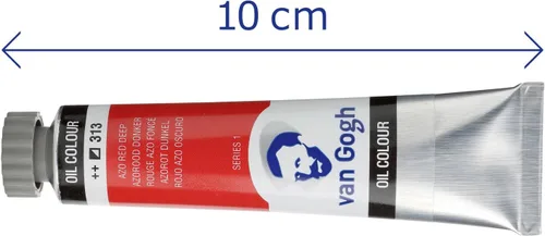 Vista 2 de Tarens T0204-313-3 Van Gogh Azorred Deep Oil Paint, Set of 3, 0.7 fl oz (20 ml)