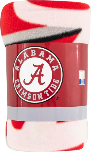 Vista 4 de Northwest NCAA Alabama Crimson Tide - Manta de forro polar unisex para adultos, 50 x 60 pulgadas, campaña