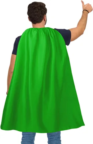 Vista 18 de Capas y máscaras de superhéroe para adultos, capas de vampiro de Halloween, capas de superhéroe, disfraz de superhéroe Negro