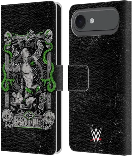Vista 50 de Head Case Designs Officially Licensed WWE in My Veins Randy Orton Leather Wallet Case Compatible with Apple iPhone 11