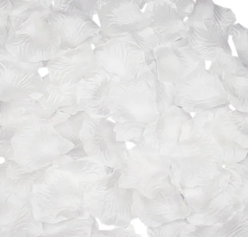 Vista 11 de ocharzy 1000 pétalos de rosa artificiales de seda para decoración de boda, noche romántica, día de San Valentín, fiestas, eventos Gradiente B Rosa