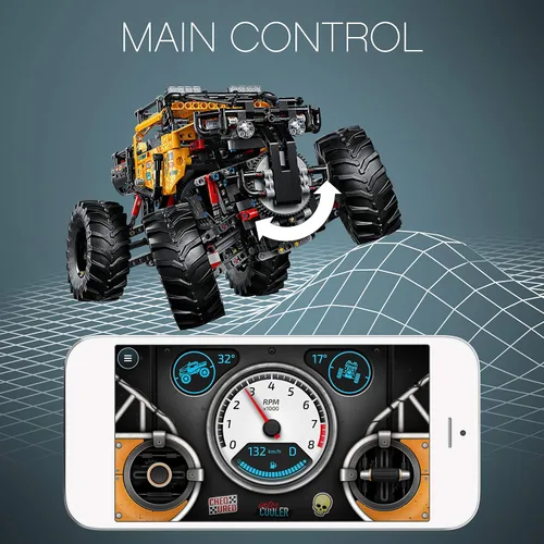 Vista 5 de LEGO Technic 4x4 X-treme Off-Roader 42099 Kit de construcción, nuevo 2019 (958 piezas)