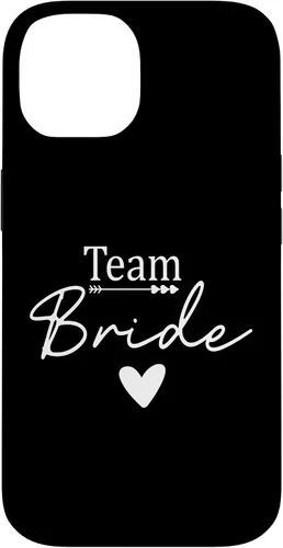 Vista 4 de Team Bride Wedding Party Bridesmaid Bachelorette Party 2027 Case for iPhone 17