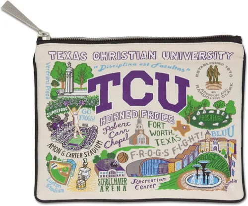 Vista 17 de Catstudio Bolsa con cremallera Parent South College, Arkansas Razorbacks