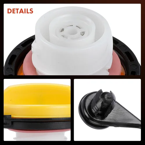 Vista 7 de A-Premium Tapa de gasolina compatible con Ford F-150, F-250 F-350 F-450 F-550 F-600 Super Duty, Escape, Fusion, Edge, Mustang, Taurus X, Ranger