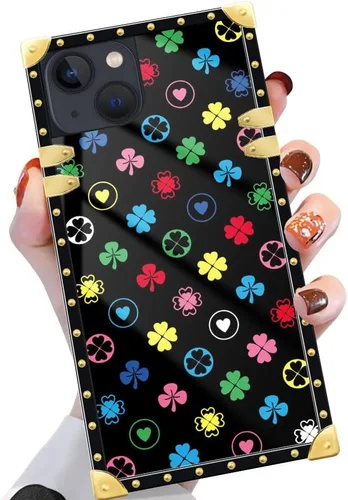 Vista 67 de Funda compatible con iPhone X/Xs, TPU suave de lujo y parte trasera de policarbonato duro para niñas y mujeres, funda protectora a prueba de golpes