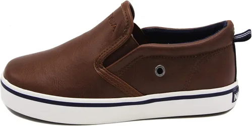 Vista 2 de Nautica Akeley - Tenis para niños sin cordones para jóvenes y niños (niños grandes, pequeños y bebés)