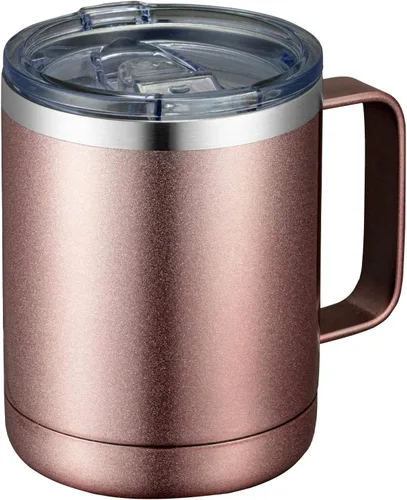 Vista 22 de MEWAY - Taza de café con asa, vaso térmico