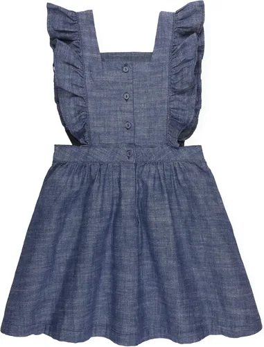 Vista 7 de Hope & Henry Vestido ajustado y acampanado de manga con vuelo para niña
