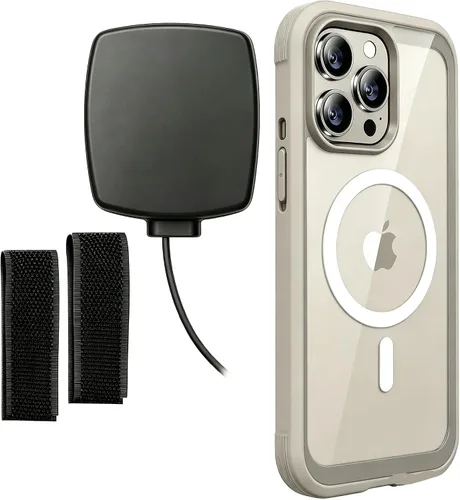 Vista 177 de Carcasa Diaclara diseñada para iPhone 12/12 Pro, carcasa completa resistente con protector de pantalla táctil y antiarañazos integrado, carcasa Azul