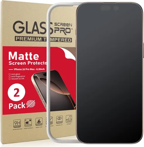 Vista 23 de Ambison Paquete de 1 protector de pantalla mate para iPhone 17 Air de 6.5 pulgadas 2025, antirreflejos y antihuellas dactilares, grado militar