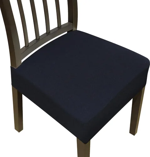 Vista 13 de Fundas para silla de comedor, juego de 2 fundas para sillas de comedor, fundas elásticas de jacquard para sillas de cocina, funda extraíble lavable