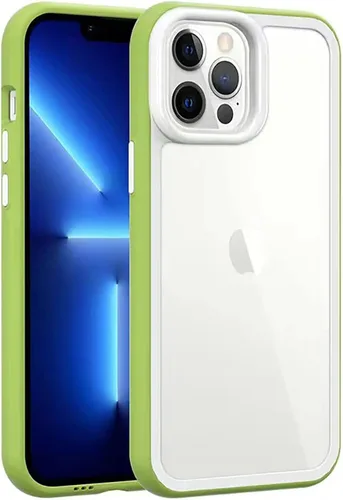 Vista 2 de Losin Funda protectora compatible con iPhone 14 Pro Max, diseño sin bordes, protector de lente de cámara, delgada, suave, de silicona líquida, a