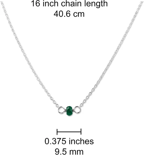 Vista 109 de Gargantilla de piedra natal – Regalo de cumpleaños, regalo para niña, mujer, amiga, hija, esposa, mamá, ella, joyas de piedras preciosas para uso
