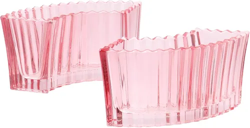 Vista 10 de MCMCNCUIU Jarrones de cristal para centros de mesa, jarrones de flores para centros de mesa de boda, jarrón de vidrio ámbar para flores, florero