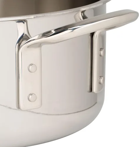 Vista 4 de WINCO Brasero de tres capas, plata