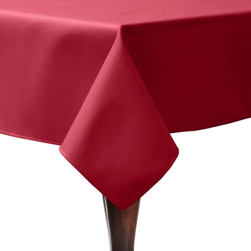 Vista 25 de Ultimate Textile Poly-Cotton Twill 54 x 96-Inch Rectangular Tablecloth Jade