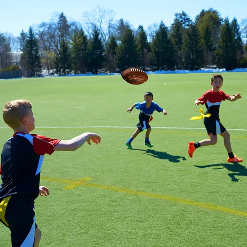 Vista 4 de Franklin Sports Mini Playbook Flag Football Set