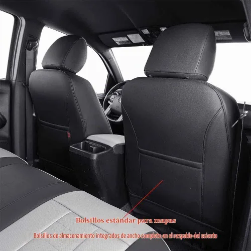 Vista 3 de EKR - Juego completo de fundas de asiento de vehículo Ranger 2019-2023