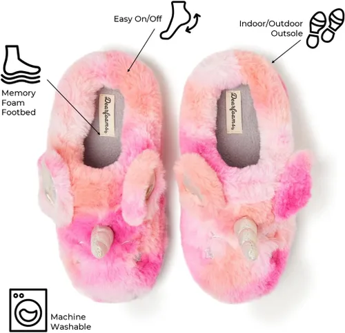 Vista 6 de Dearfoams Pantuflas unisex para niños