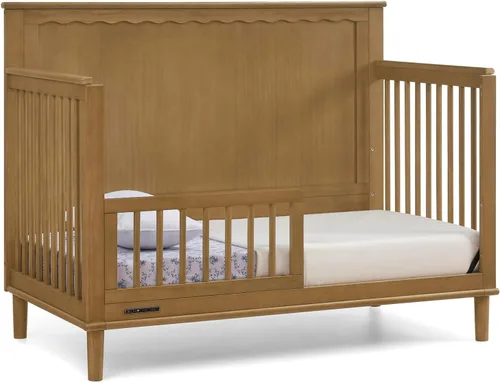 Vista 9 de Delta Children Penelope - Cuna convertible 6 en 1, certificado Greenguard Gold, bellota Acorn