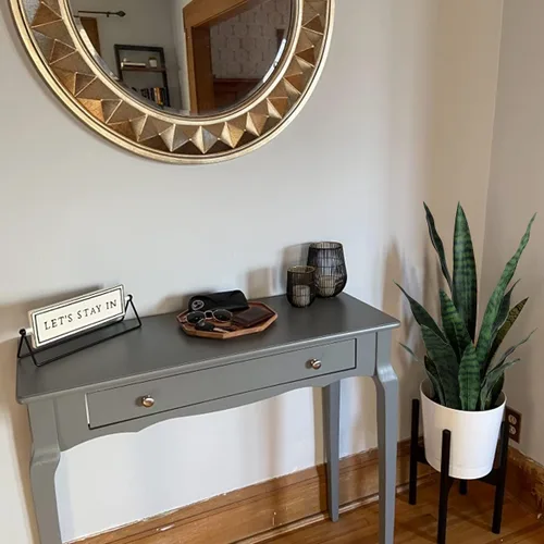 Vista 5 de Beebel Sansevieria - Plantas artificiales de serpiente con maceta de plástico negro, plantas falsas perfectas de agave artificial en maceta