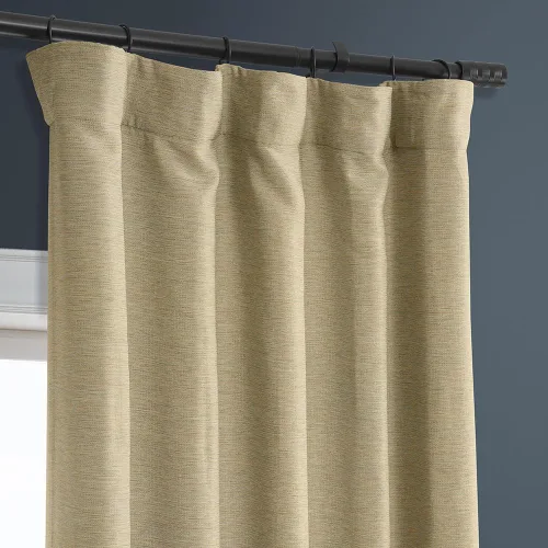 Vista 7 de HPD Half Price Drapes Bellino - Cortinas de oscurecimiento de habitación de 63 pulgadas de largo, para dormitorio y sala de estar (1 panel), 50