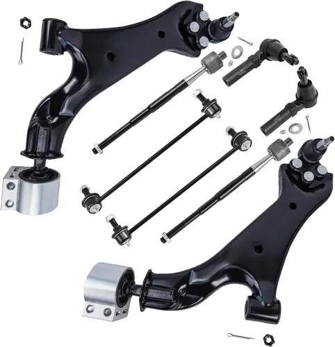 Vista 91 de Detroit Axle - Kit de suspensión frontal de 8 piezas para Chevy Silverado