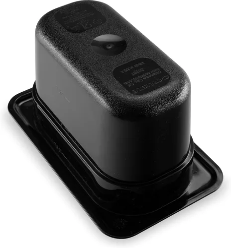 Vista 6 de Carlisle FoodService Products StorPlus - Recipiente de almacenamiento de alimentos de tamaño 1/9 para servir y almacenar alimentos fríos o Negro