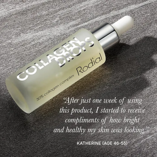 Vista 3 de Rodial Suero de colágeno 30% Booster Drops de 1.0 onzas líquidas, suero de colágeno para rejuvenecer y mejorar la elasticidad de la piel, ácido