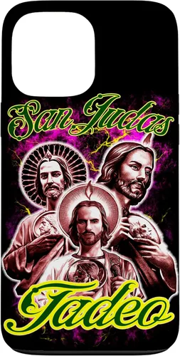 Vista 24 de San Judas Tadeo Santo patrón de las causas Jude El Apóstol - Carcasa para iPhone 17