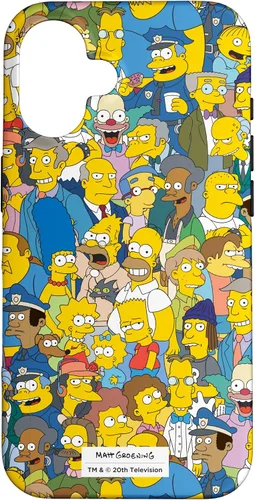 Vista 32 de The Simpsons Springfield Characters Print - Carcasa para iPhone 17