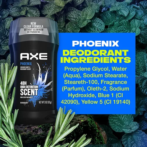 Vista 9 de Desodorante en barra para hombres Axe, Anarchy for Him, 3 onzas (paquete de 12), Fénix