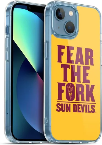 Vista 190 de Head Case Designs Funda de gel ASU Camou con licencia oficial de la Universidad Estatal de Arizona [protección de grado militar] compatible