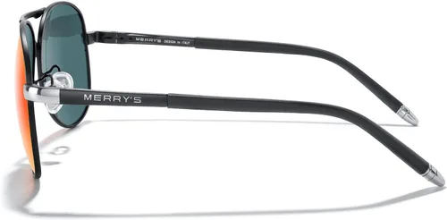 Vista 52 de MERRY'S, UV400 S8513, gafas de sol polarizadas para conducir, marco irrompible, para hombre.